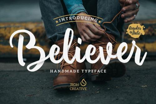 Believer Script Font