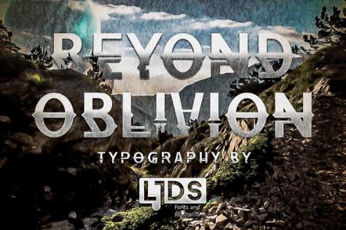 Beyond Oblivion Display Font 1