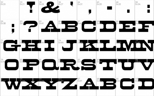 Big Bill Font 1