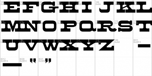Big Bill Font 2