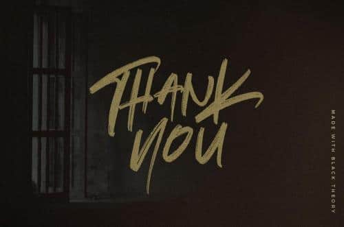 Black Theory - Urban Brush Font 10