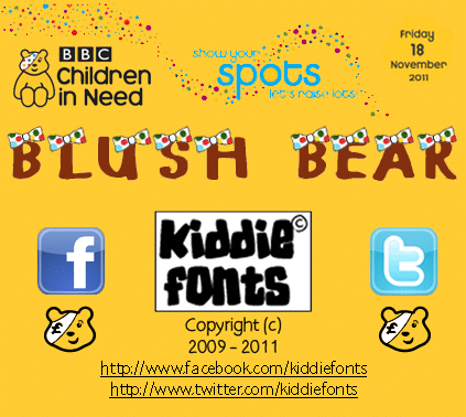 Blush Bear Font 1