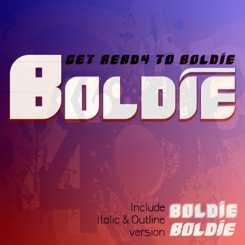 Boldie Font 1