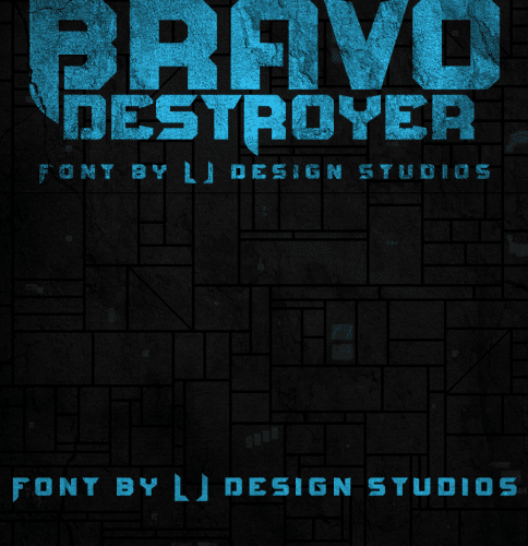 Bravo-Destroyer-Font-1