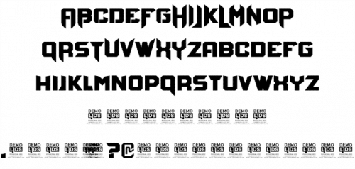 Bravo Destroyer Font 4