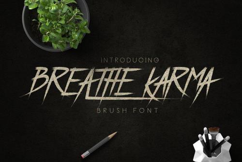 Breathe Karma Font 1