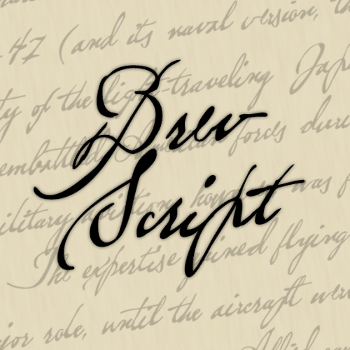 Brev Script Font 2