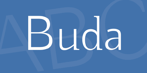 Buda Font