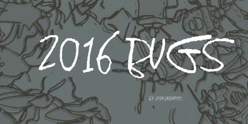 2016 Bugs Font