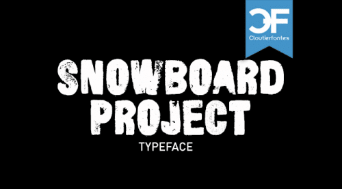 CF Snowboard Project Font 1