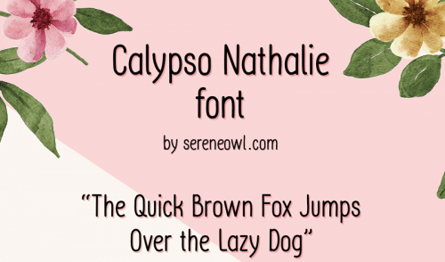 Calypso-Nathalie-Font