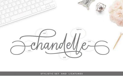 Chandelle Signatures Script Font 2