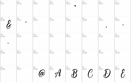Chaprile Calligraphy Beauty Font 1