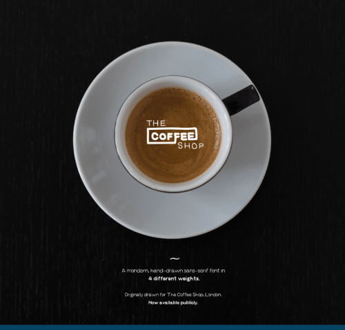 Coffee-Shop-Font