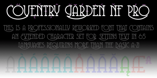 Coventry Garden Nf Font 2