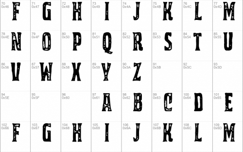 Crappy Town Font 2