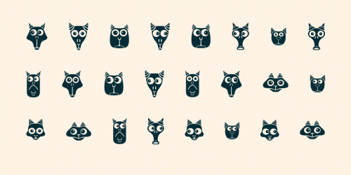 Creatures With Horns Font