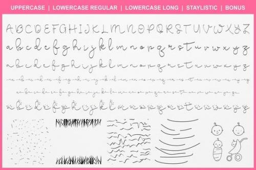 Cute Baby Font 2