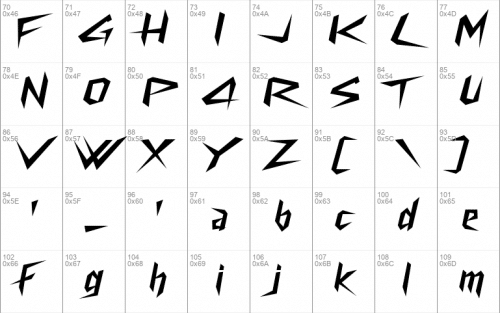 Cyberway Riders Font 1
