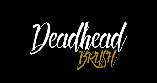 Deadhead-Brush-Font