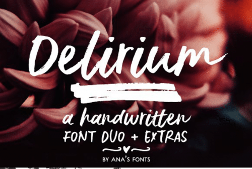 Delirium-Font