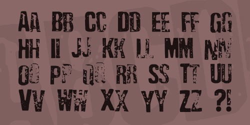 Depressionist Three Font 2 (1)