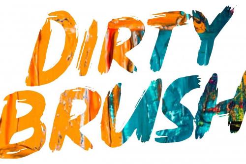 Dirty Brush Font 3