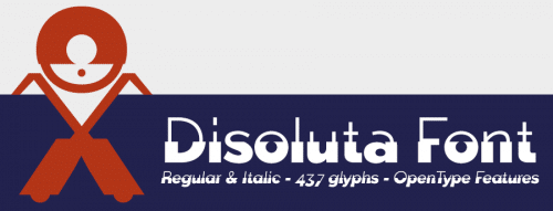 Disoluta Font 1