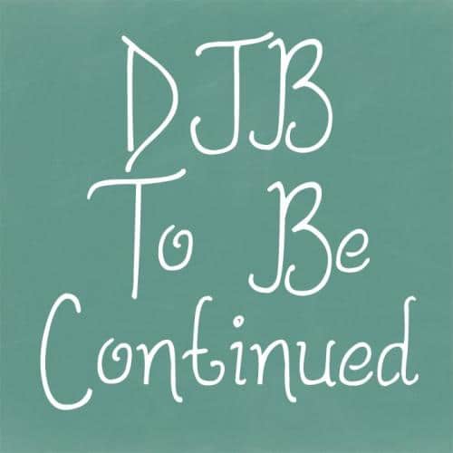 Djb To Be Continued Font 2