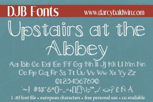 Djb Upstairs At The Abbey Font