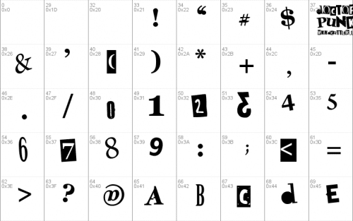 Doctor Punk Font 1