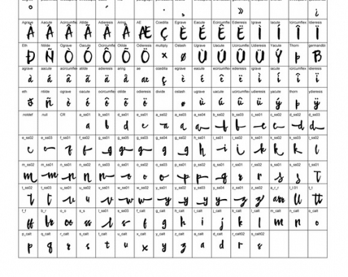 Doodlesack-Font-2