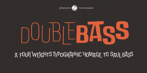 Doublebass Font
