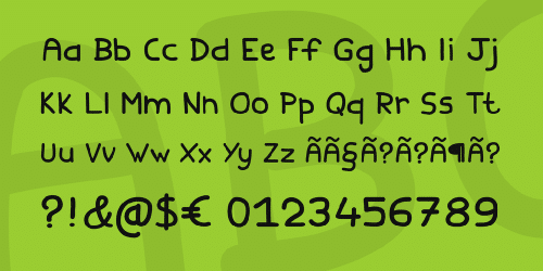 Family  Friends Font 4