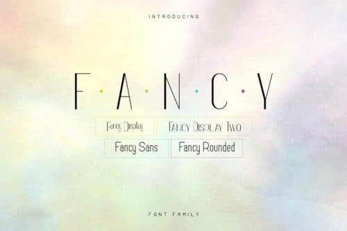Fancy Font Family 1