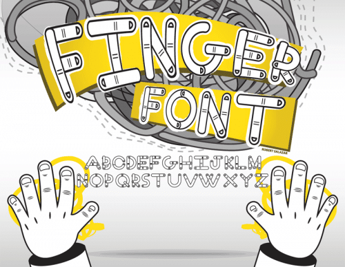 Finger Font
