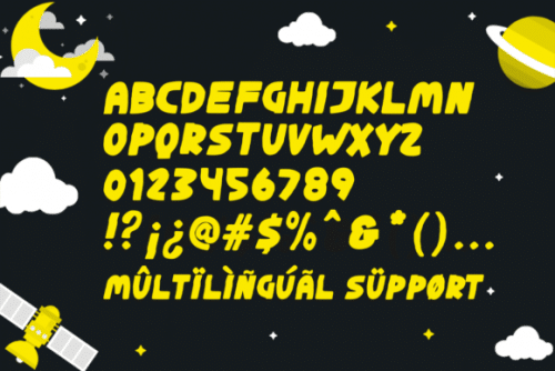 Ginger Galaxy Font 2