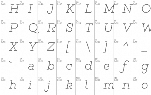 Gist Extra Light Font 2