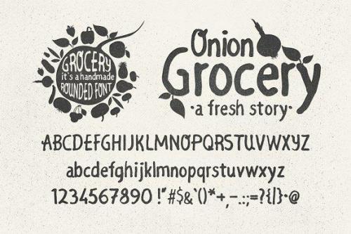 Grocery Rounded Font 2