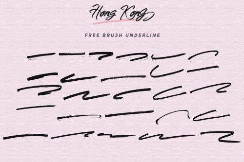 HONG KONG Script Font 10