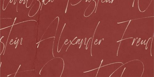 Heisenberg Handwritten Font 4