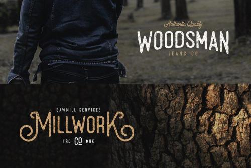 Heubeul Vintage Typeface 4