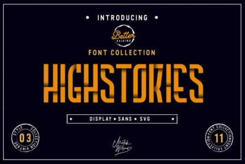 Highstories Font Family 3