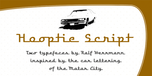 Hooptie Script Font Family