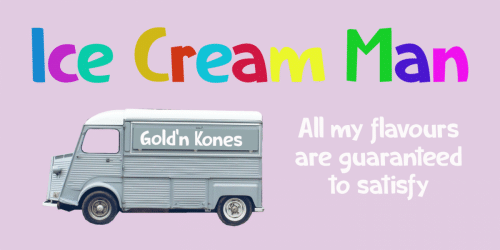 Ice Cream Man Font