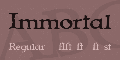 Immortal Font
