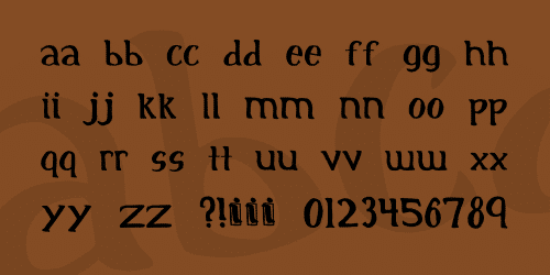 Initial Font 3