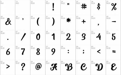 Instings Font 1