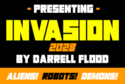 Invasion 2028 Font