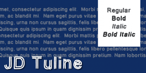 JD Tuline Font 1
